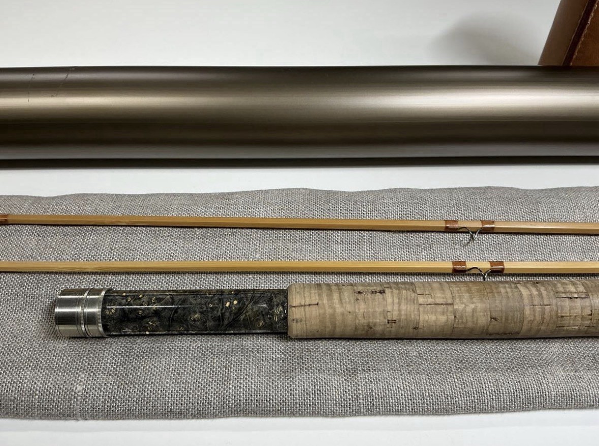 Akimaru 7’6″ #4 2tip 2top Bamboo Rod Fly Rod Free Shipping DDP
