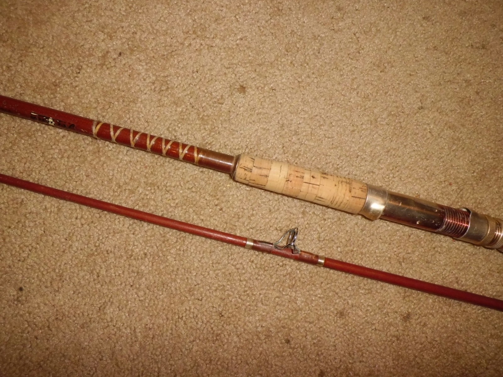 Vintage FENWICK 940-2 Spinning 8′ Rod made in USA- 6-12 lb test