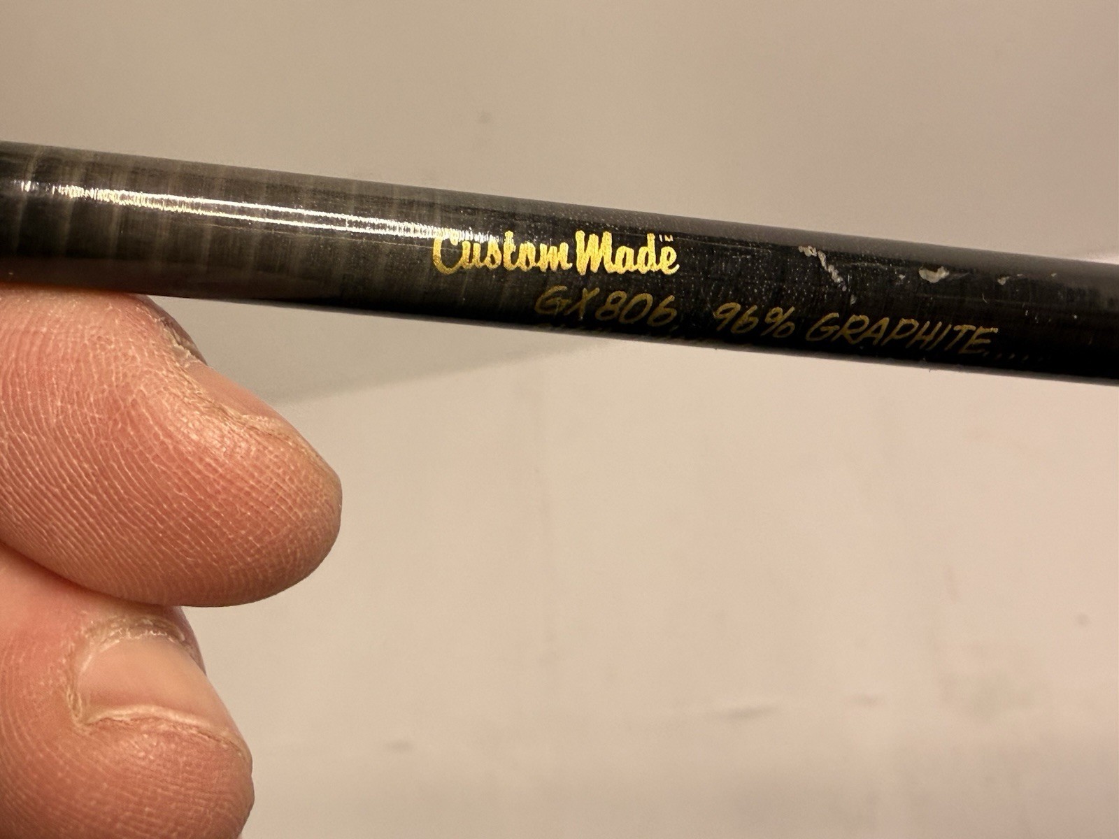 Custom Made GX806 96% Graphite Two 2 Piece 8′ 6″ 6 Weight Fly Fishing Fly Rod