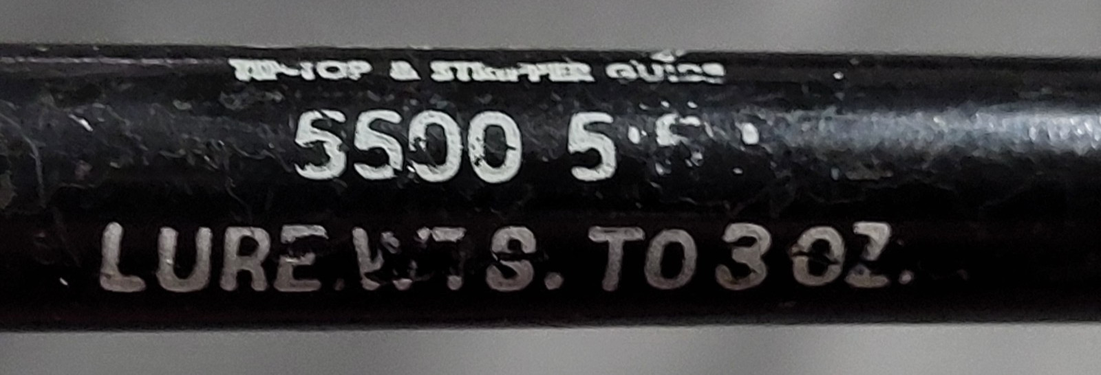 ST. CROIX 5’6″, 1PC Fiberglass Musky Rod, 5500, 4 Carboloy Guides, VG+ Condition
