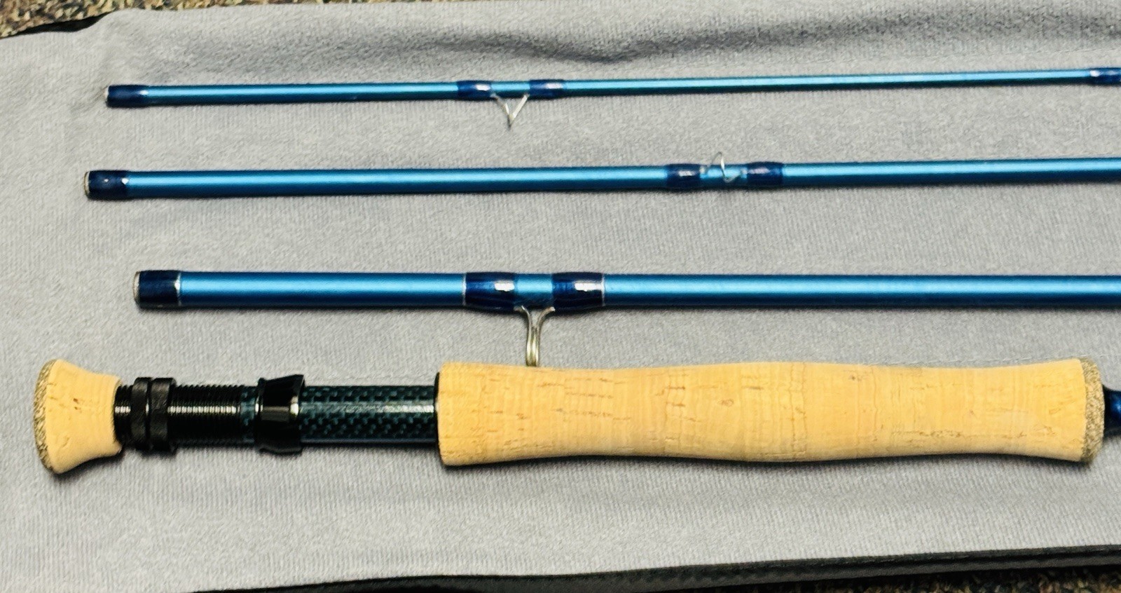 Temple Fork Outfitters TFO Axiom II 9’ 8wt Fly Rod Tube W/ TFO NTNFly Reel Combo