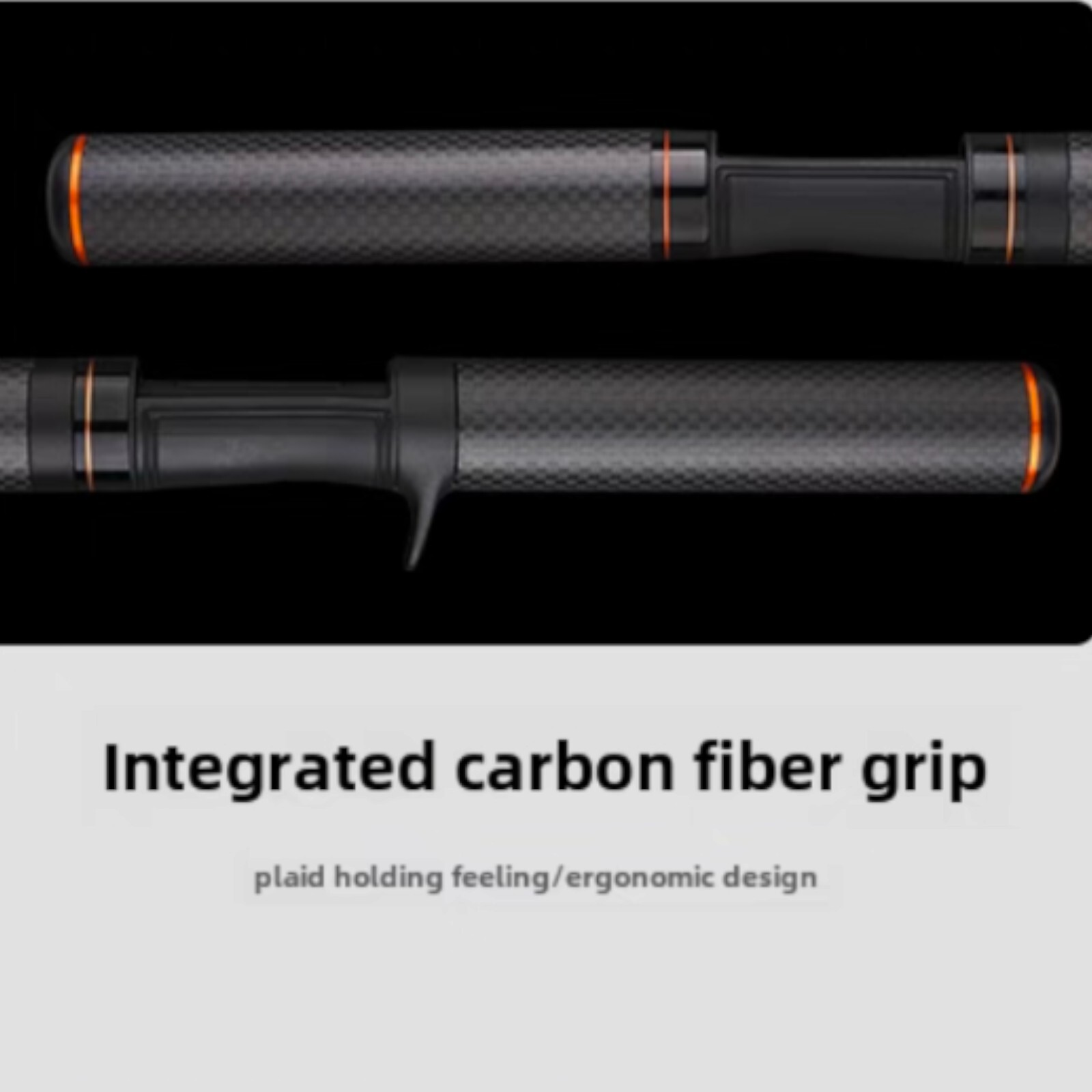 Stream Fishing Rod Trout Travel Ultralight Fishing Transparent Rod Carbon Handle
