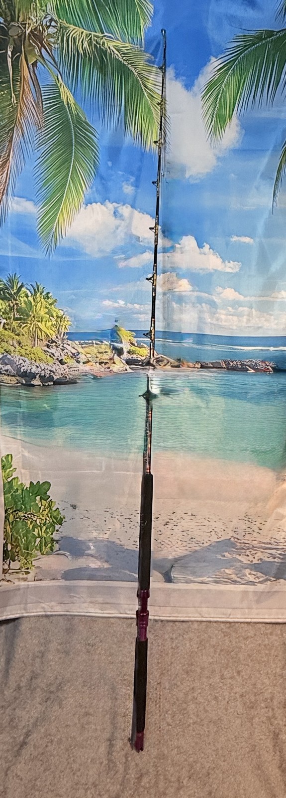 CALSTAR BT-195XH Custom by LONGFIN 15-30lb Saltwater Rod AFTCO-2M w/ 9 Guides 6′