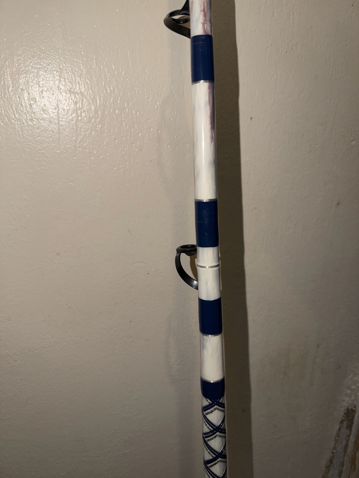CUSTOM CONVENTIONAL DEEP DROP 6′ 4″ AFTCO CURVED BUTT AND TOP 80-130 LB NEW
