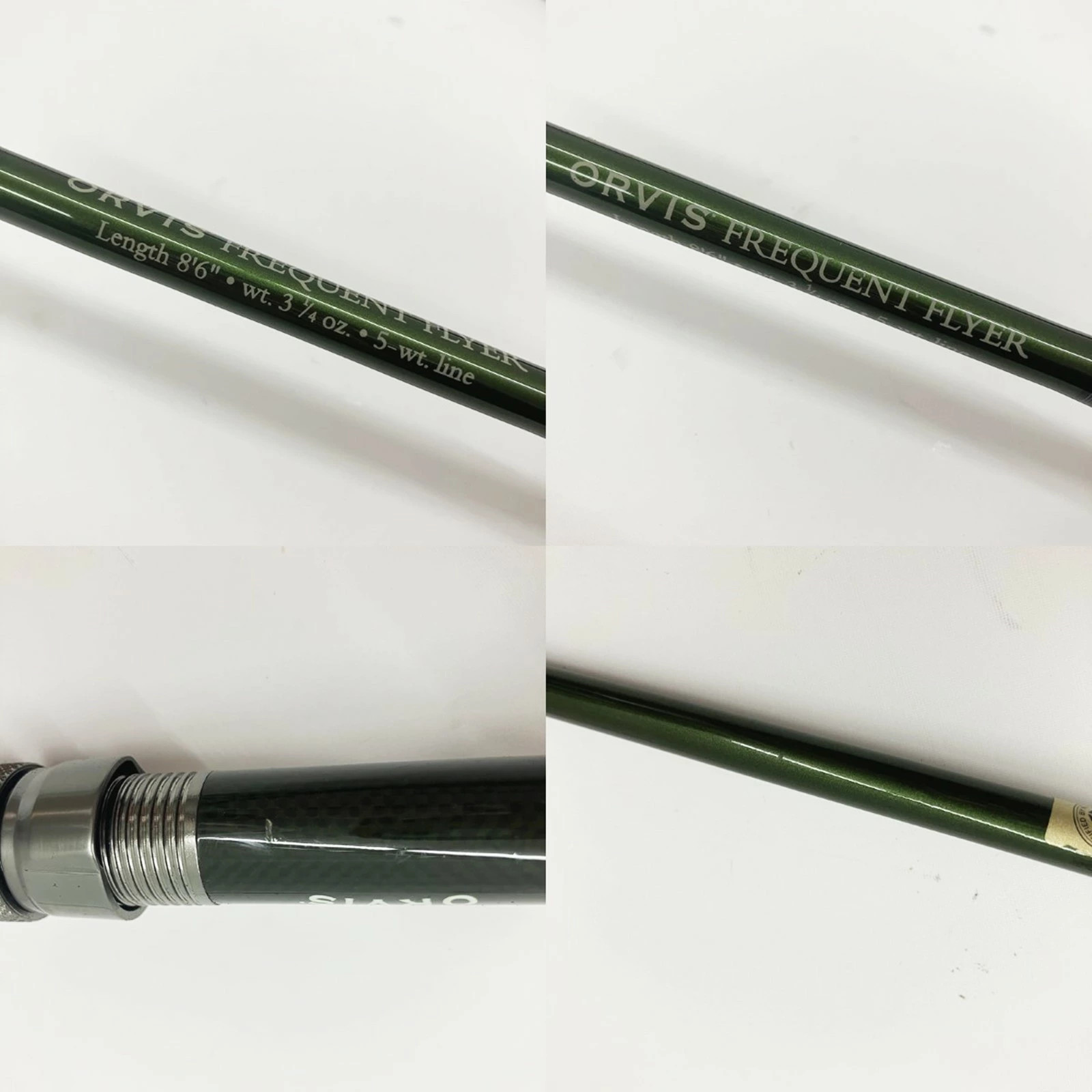 Orvis Frequent Flyer Fly Rod 8’6″ #5 3 1/4oz B Used Fishing Equipment