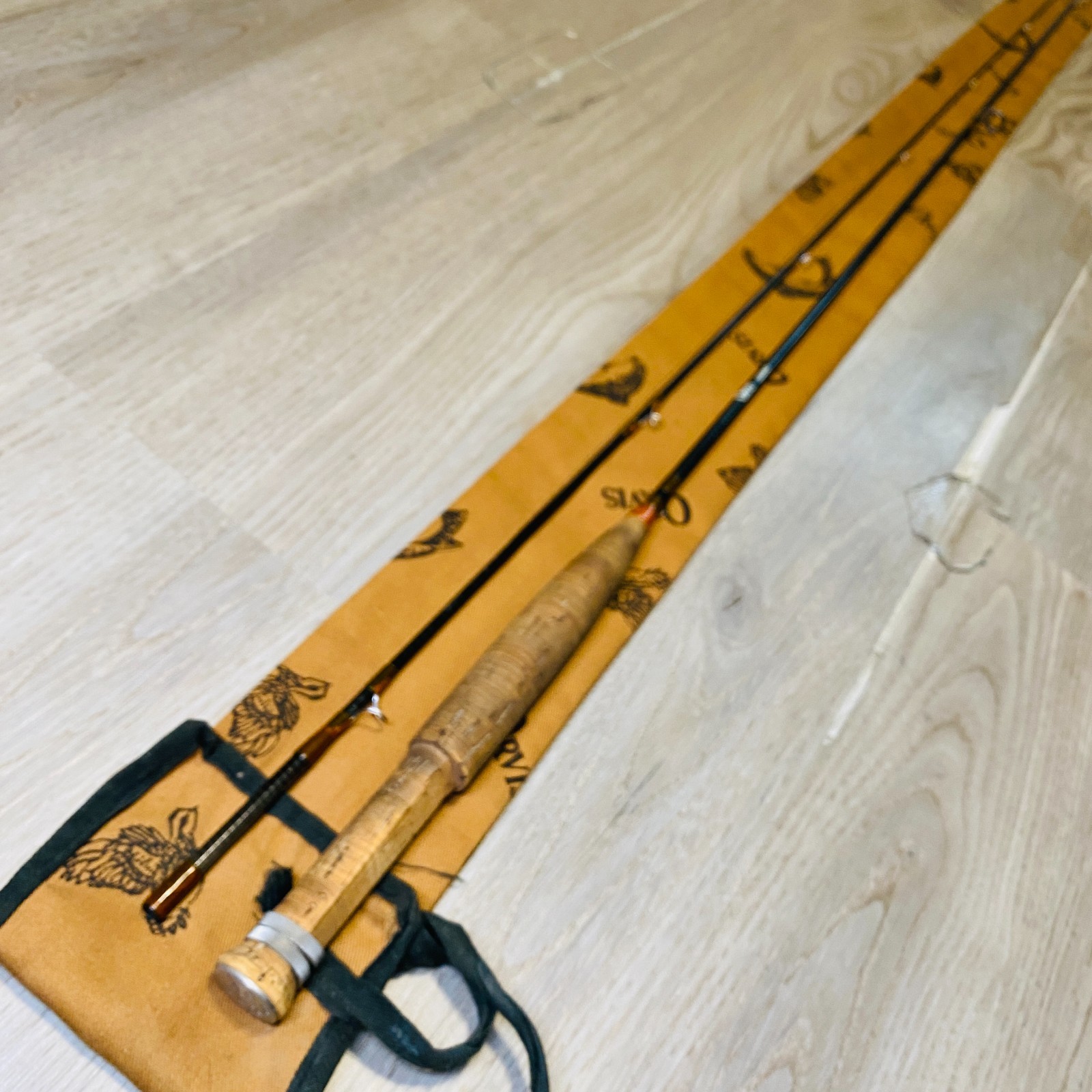 Orvis One Weight 7’6” 1wt Fly rod w/Sock