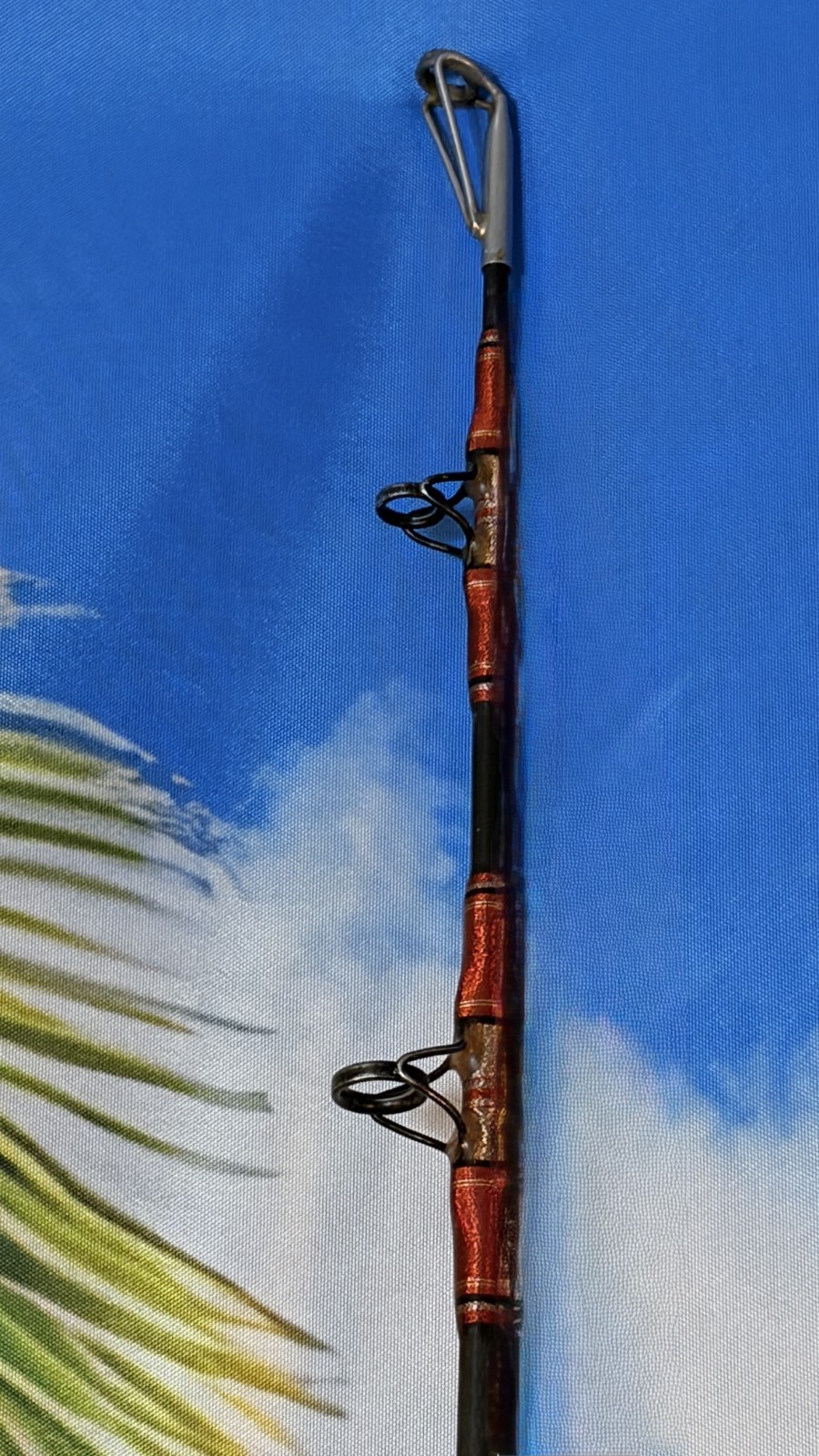 CALSTAR BT-195XH Custom by LONGFIN 15-30lb Saltwater Rod AFTCO-2M 6′ Red