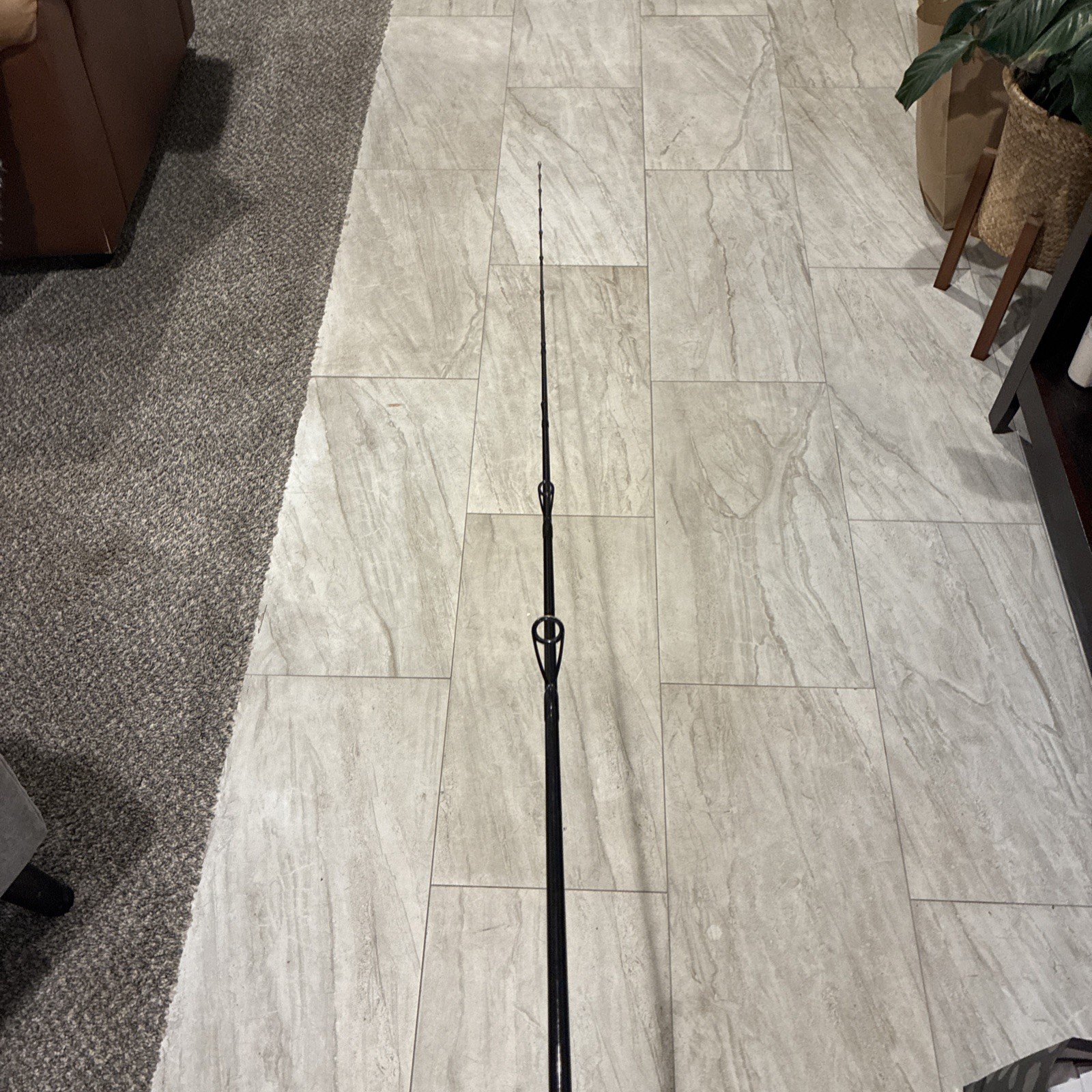 Impulse Custom Spinning Rod 7’6″ / 1 PC / 8-17 LB “Med moderate” Ex Used Cond