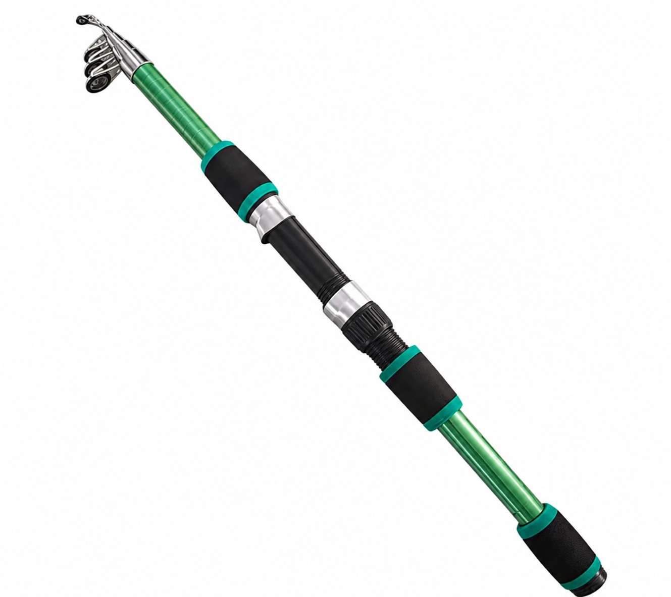 1pc 70.87In Ultra-Hard Fiberglass Fishing Rod — Portable Long Casting
