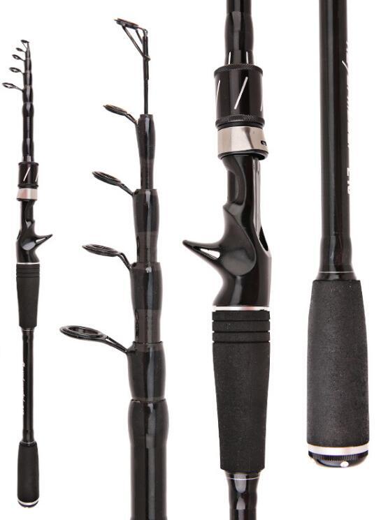 Telescopic Fishing Rod 1.8M-3.6M Carp Carbon Fiber Fishing Pole Spinning Casting