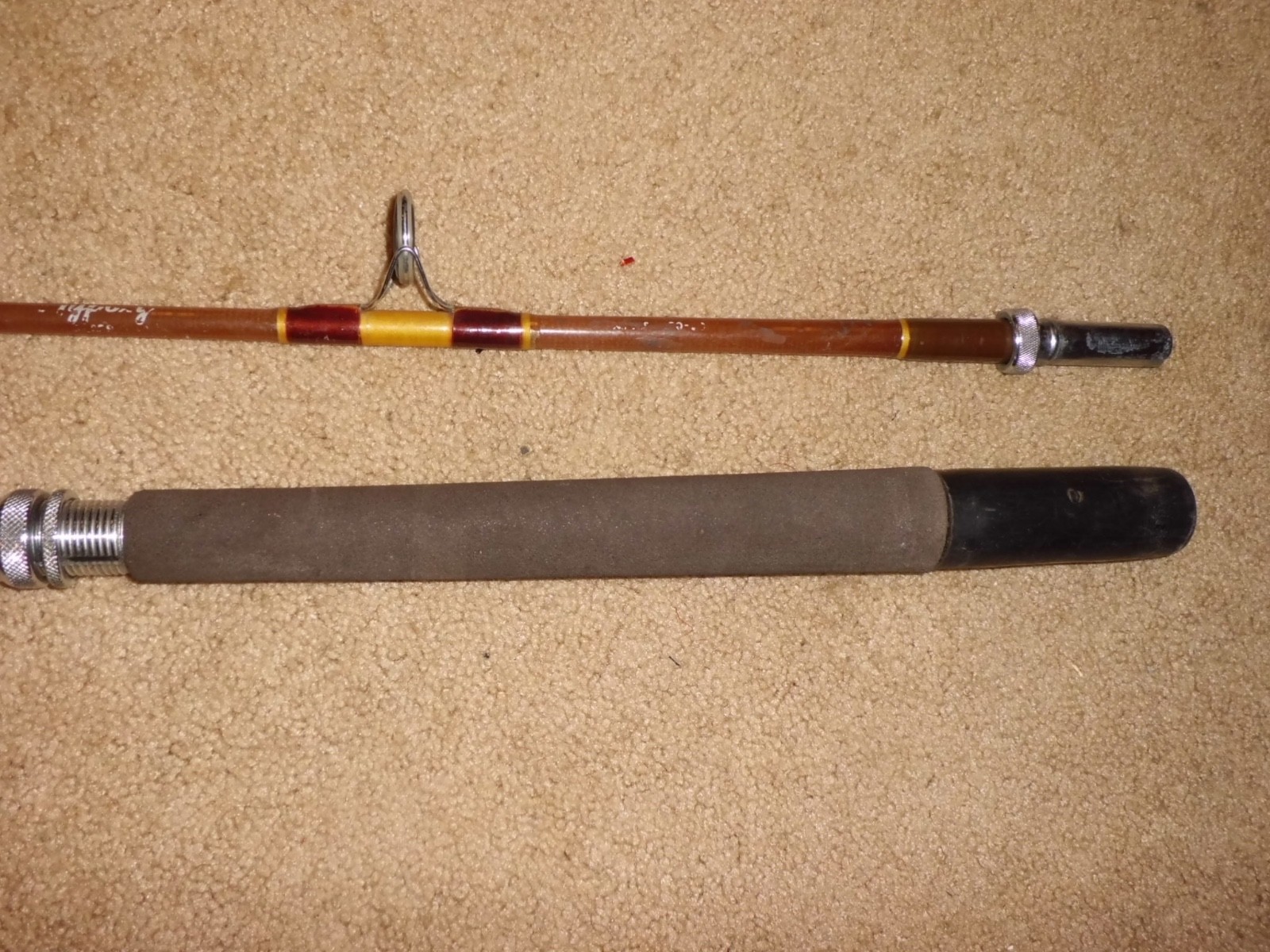 Vintage SABRE Nypoxy Glass 5020C Conventional Rod made in USA- 20-50 lb test
