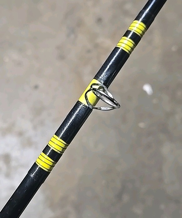 Flex Series by Garcia 6′ One Piece Fishing Rod Medium ACTION 2408A Made In USA