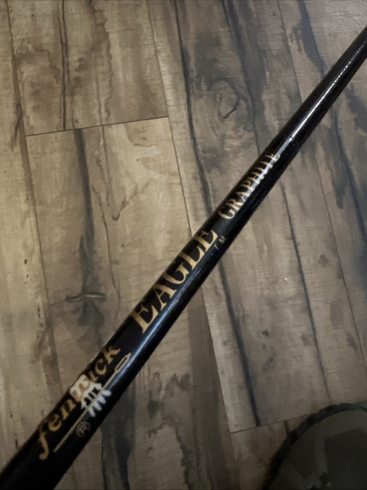 Vintage FENWICK Eagle Graphite 1pc Model E55CMH Baitcasting 5’6″ Rod 10-25lb