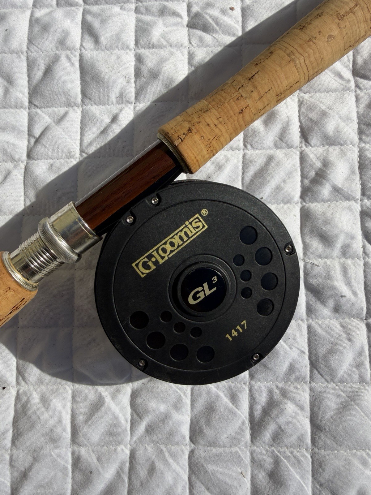 Custom Master Dick Galli Fly Fishing Rod G Loomis Gl3 Reel 2 Piece Orvis Case