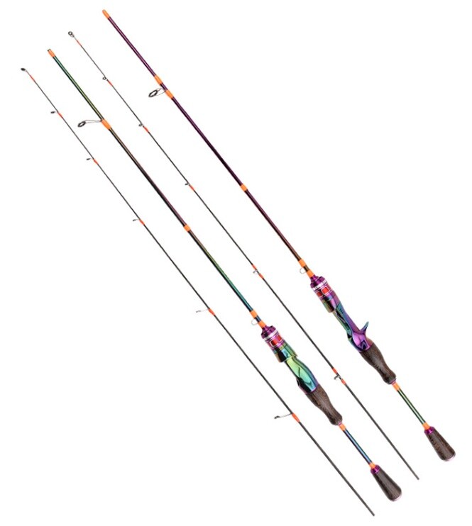 1.68M 1.8M Casting/Spinning Lure Fishing Rods Bait 2-10g High Carbon Fiber Pole