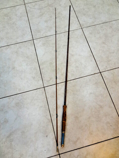 Vintage Garcia Conolon 8′ Live Fiber Classic 409 Fishing Glass Pole USA 1-Owner