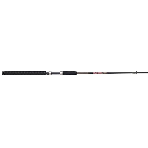 Ugly Stik GX2 Spinning Fishing Rod 9′ – Medium – 2pc, Black/Red