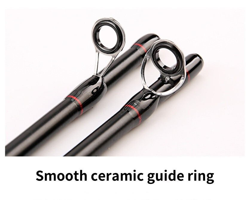 Fishing Rod Spinning Casting Carbon Fiber 5-6 Section Rod Fast Action UltraLight