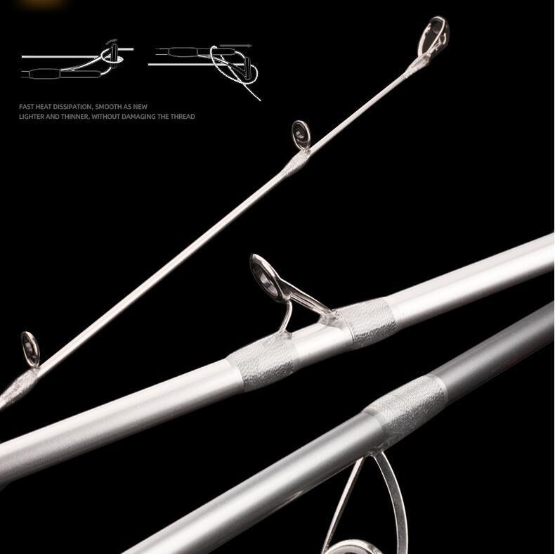 1.8M 2.1M Fishing Rods Travel 4 Section Carbon Fiber Spinning/Casting Lure Poles