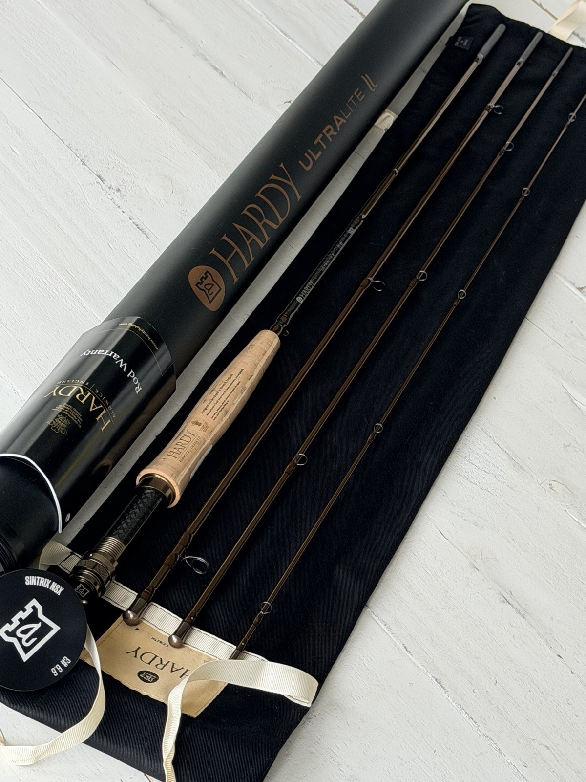 **BEAUTIFUL**🔥 HARDY 3wt. 9’9”in~4pc Ultralite LL Sintrix NSX Fly Rod🔥~NEW~🔥