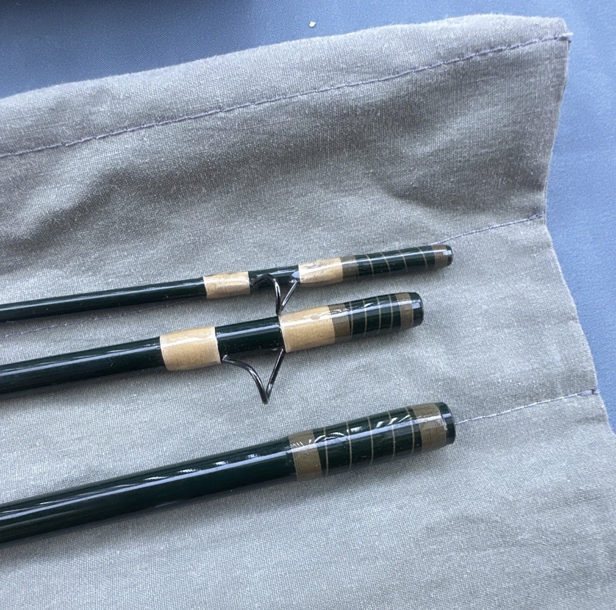 Custom R. L. Winston Boron IIIx 8’6” 4wt — Nickel Hardware — Hand Wrapped — Rare