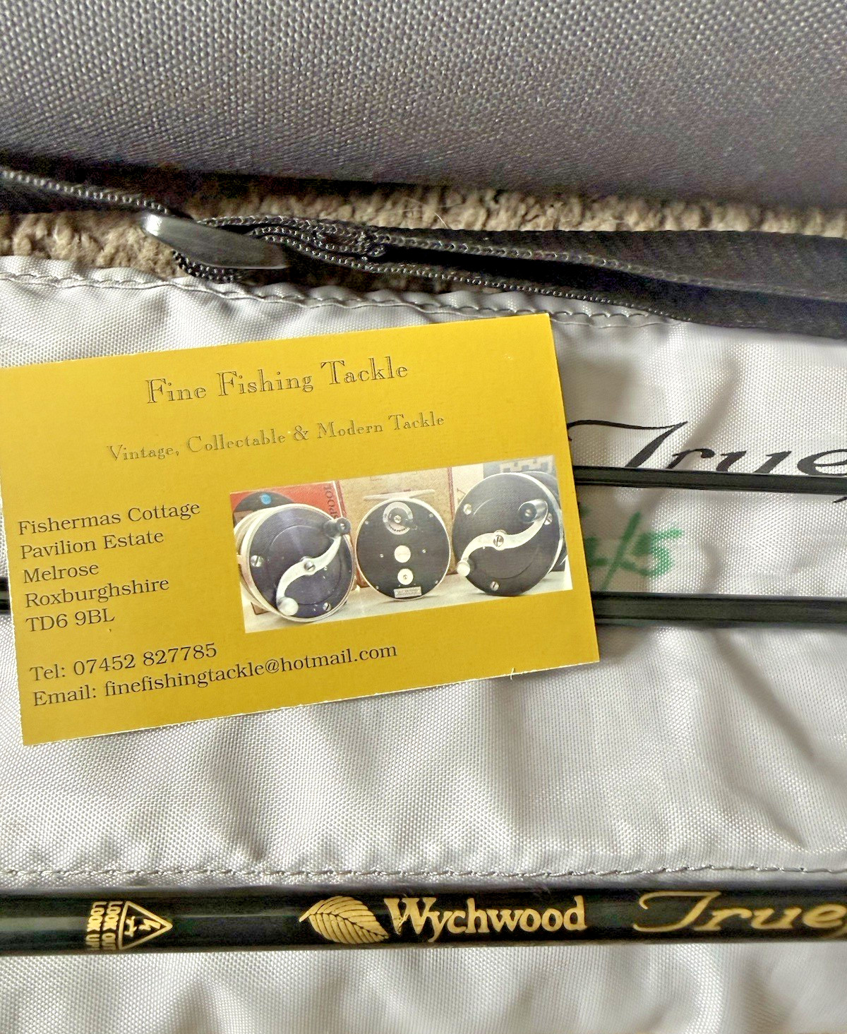 Wychwood Trueflex 8 Foot 6 #4/5 3 Piece Trout Fly Rod with Bag & Travel Tube
