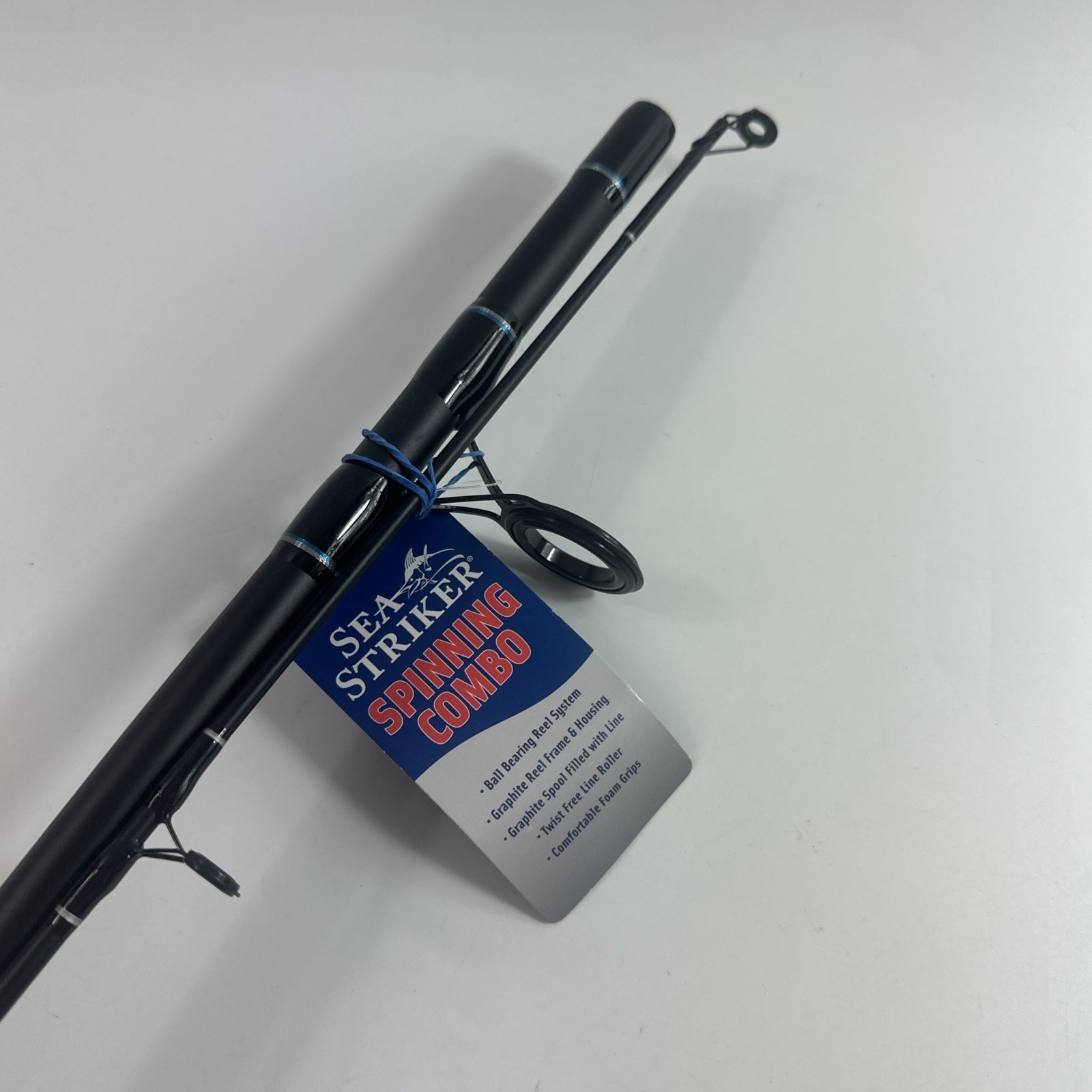 Sea Striker Fishing Pole and Reel SS8B LINE WEIGHT 10-25 JE21 ST5080 NEW