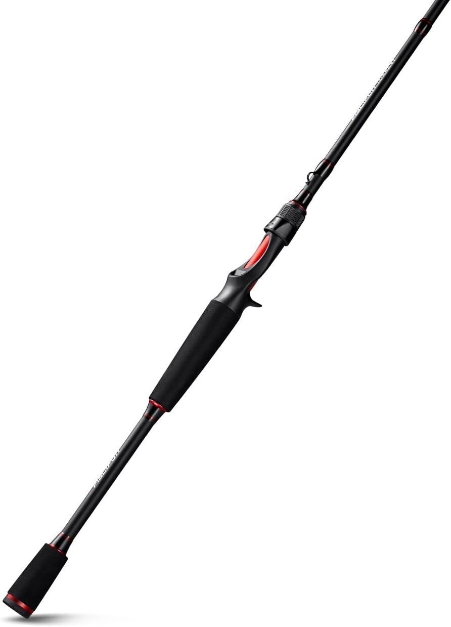 Torrent Fishing Rod, IM6 Carbon Baitcaster Rod & Spinning Rod, High Sensitive Li