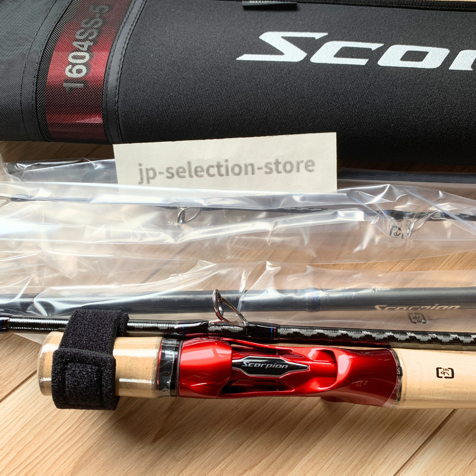 Shimano Scorpion 1604SS-5 Baitcasting Rod for Bass JDM Multi-Piece Travel Rod