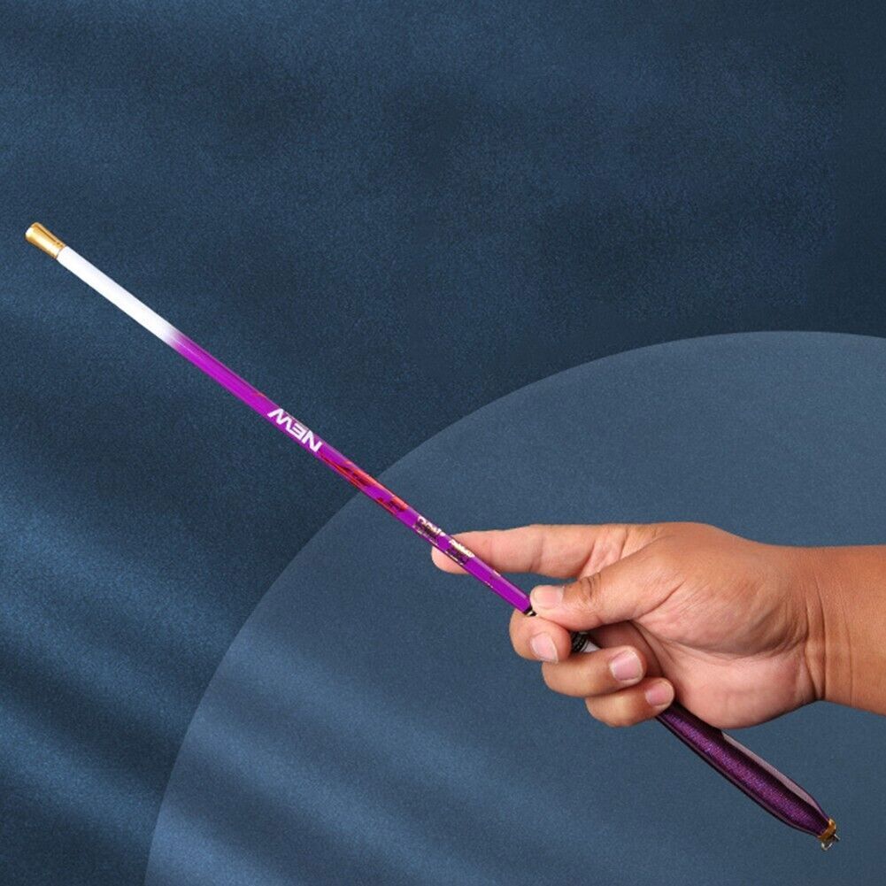 Hobbuy Telescopic Carbon Fiber Stream Rod Durable and Portable Fishing Hand Rod