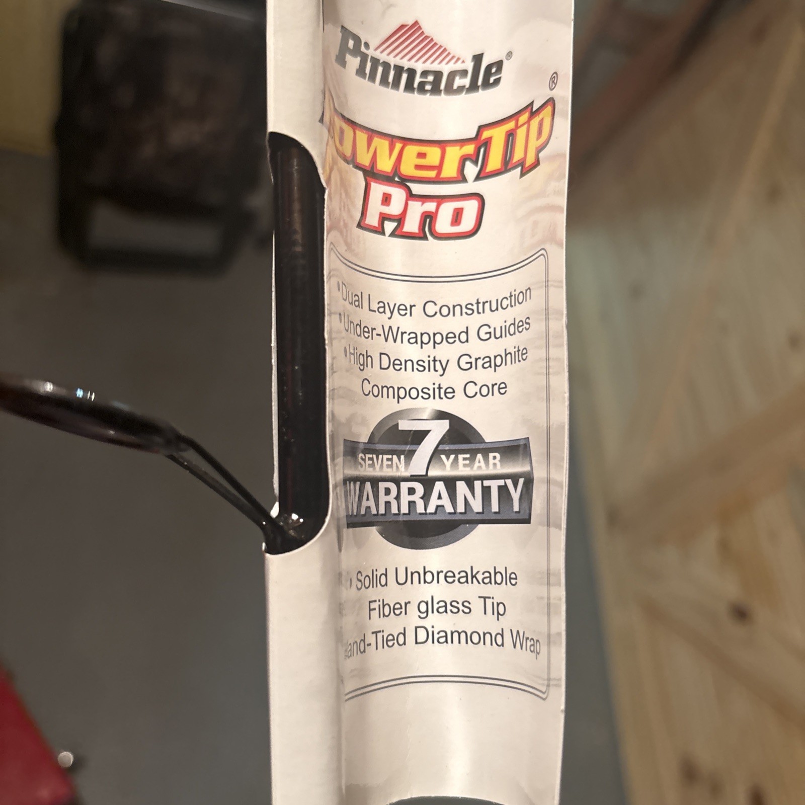 Pinnacle PTG662SPM 6′ 6″ Powertip Gold Spinning Rod Medium Action