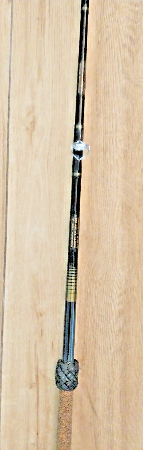 NEW CUSTOM WRAPPED -8 FT -SEEKER 196-8 CONVENTIONAL SALWATER ROD, CORK HANDLE
