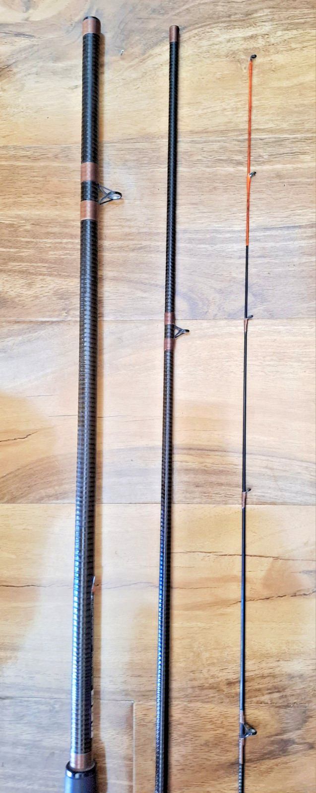 Daiwa Quiver Fishing Rod Lightning Graphite Coil 11ft 3 Piece Vintage
