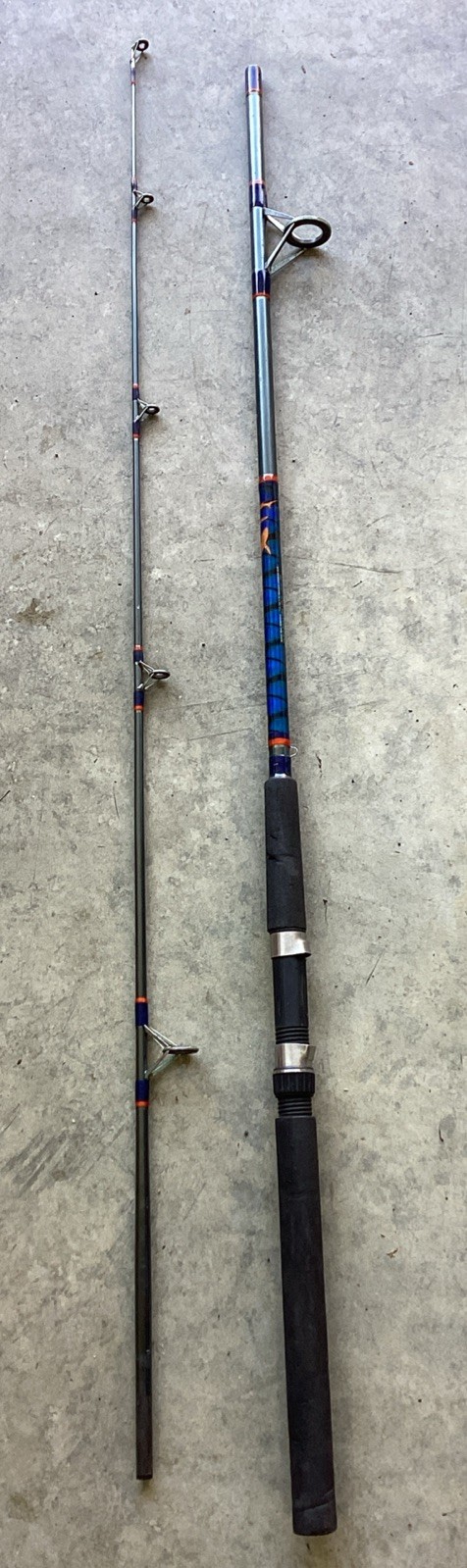 Calypso Mako 2 Pc 7’0” Med/Heavy Action Spinning Rod Model MAK-702MHSWS