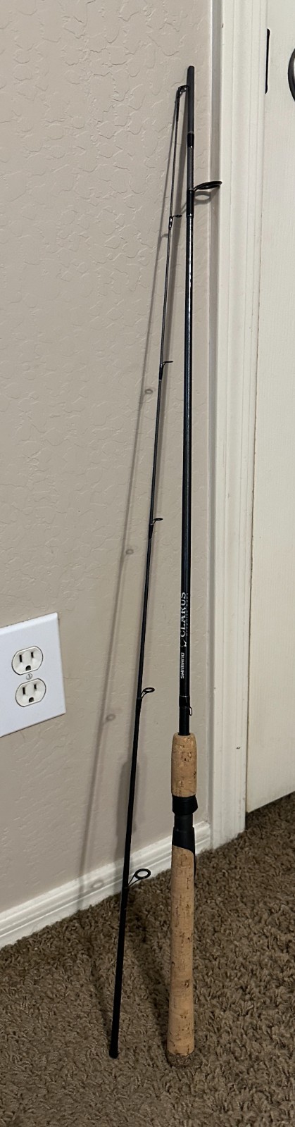 SHIMANO CLARUS CSS-60M2C 6′ Spinning Rod – IM8+ Graphite – 2 Piece – NEW