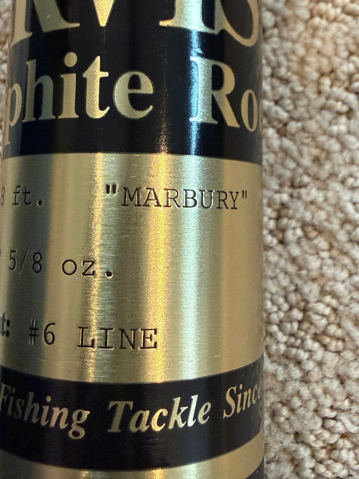 Orvis Early Graphite 8’ 6wt “Marbury” Fly Rod
