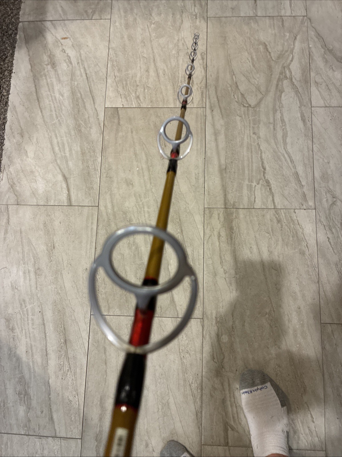 Shakespeare Ugly Stik Tiger Elite Jigging Spinning Rod 6′-6” USTEJ50100S661 USED