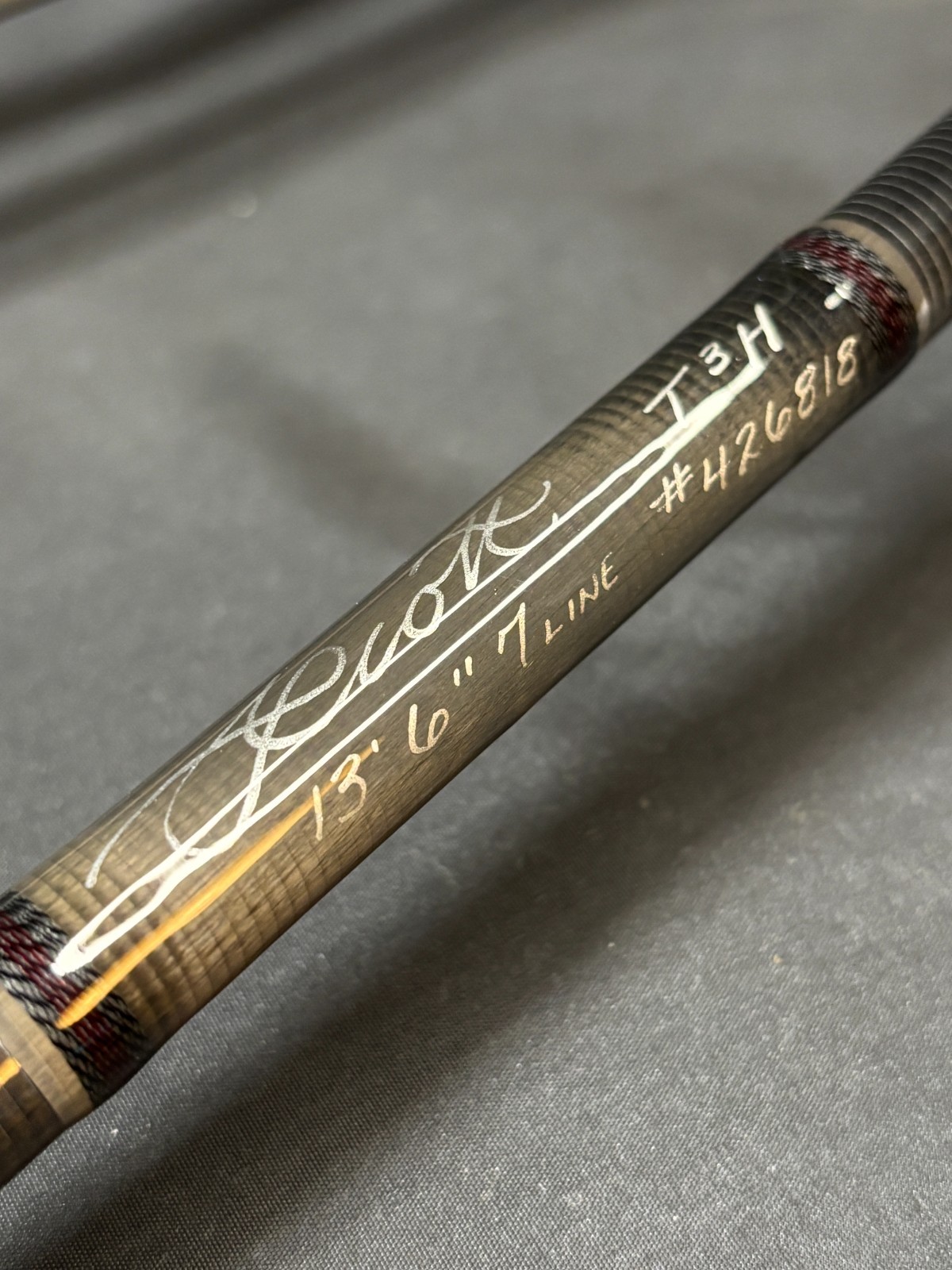 Scott T3h 1357/4 13ft 6in 7wt 4pc Excellent Condition Fly Rod/Serial 426818