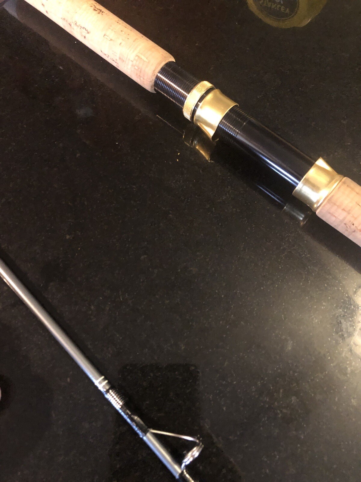 Fishing vintage Roddy Matic Model 804 6’6″ 2-piece glass fly rod Very Nice Con.