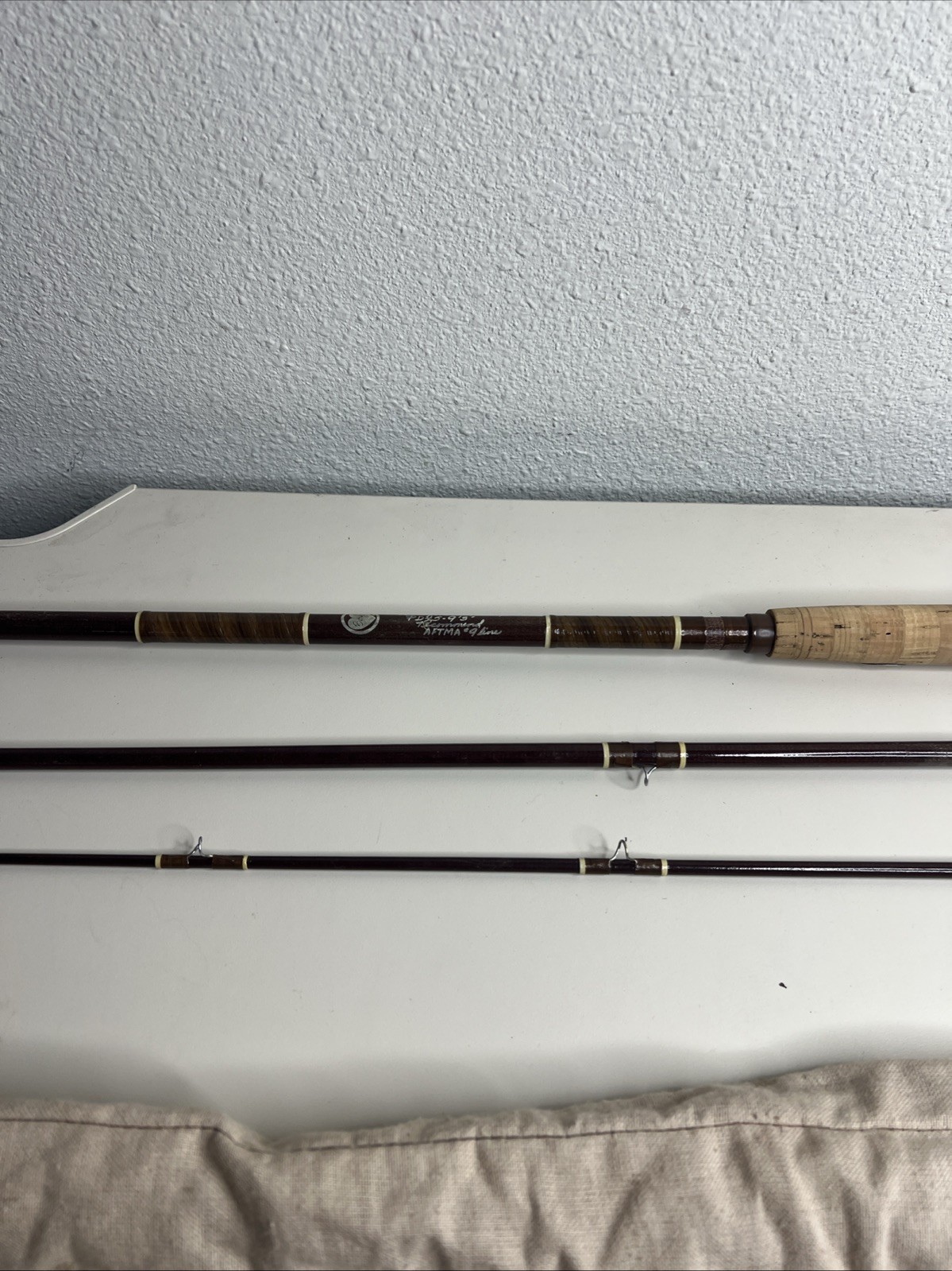 VTG BERKLEY PARAMETRIC DELUX CURVED TAPER 9’ 3” Good Condition FISHING ROD