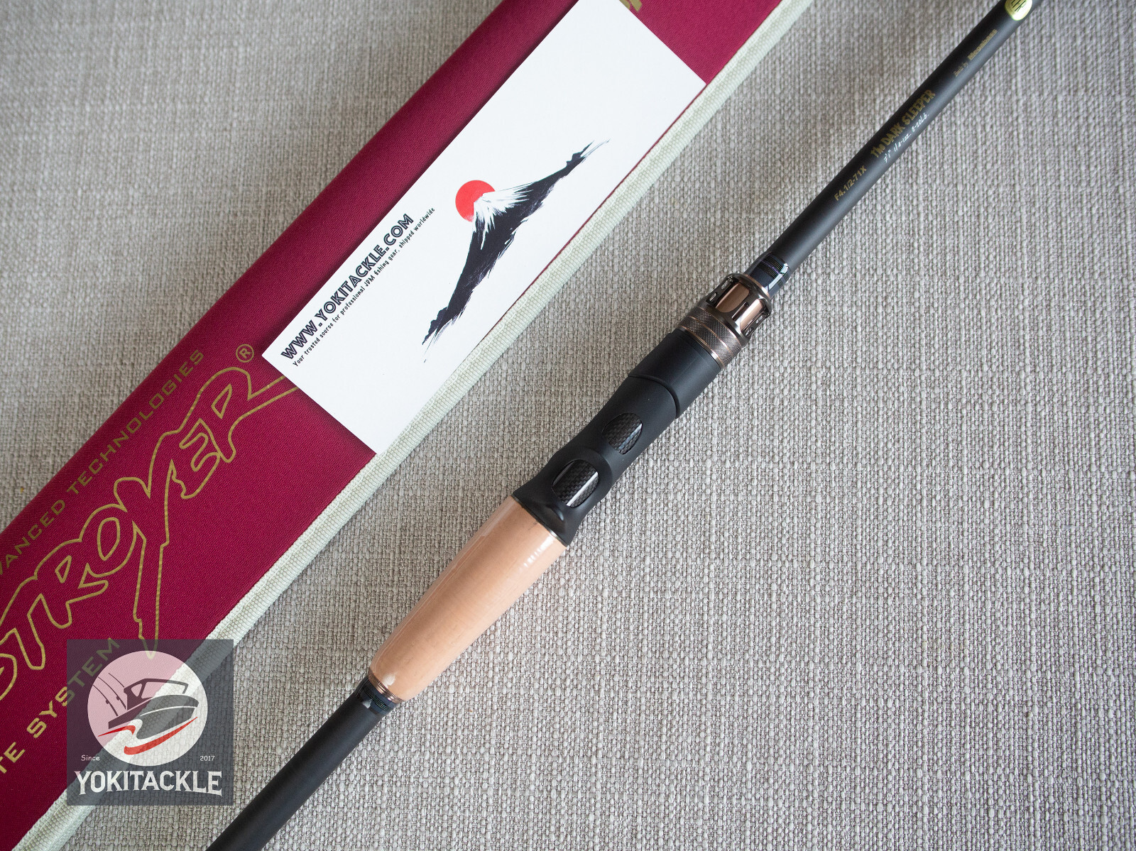 Megabass DESTROYER F4.1/2-71X THE DARK SLEEPER Baitcasting Rod