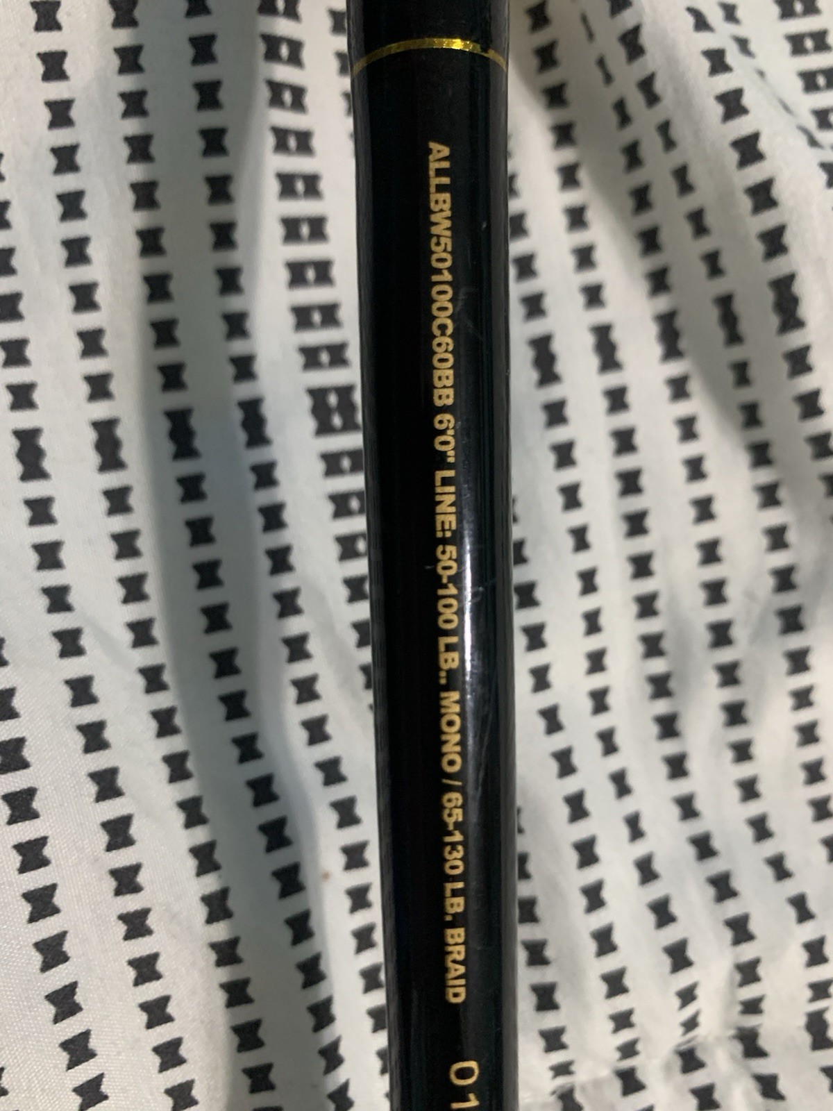 Penn Ally Saltwater Trolling Rod 6 ft 50-100 lb mono w/65/130lb braid