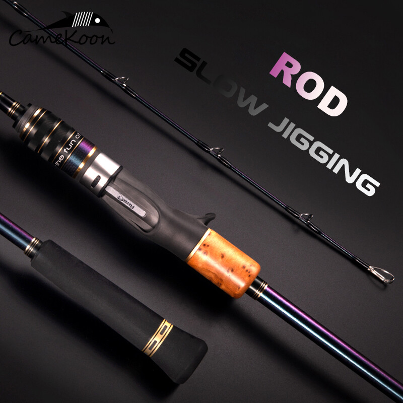 CAMEKOON Casting Jigging Rod 1.90M Fuji Guides Reel Seat M MH ML Power Boat Pole