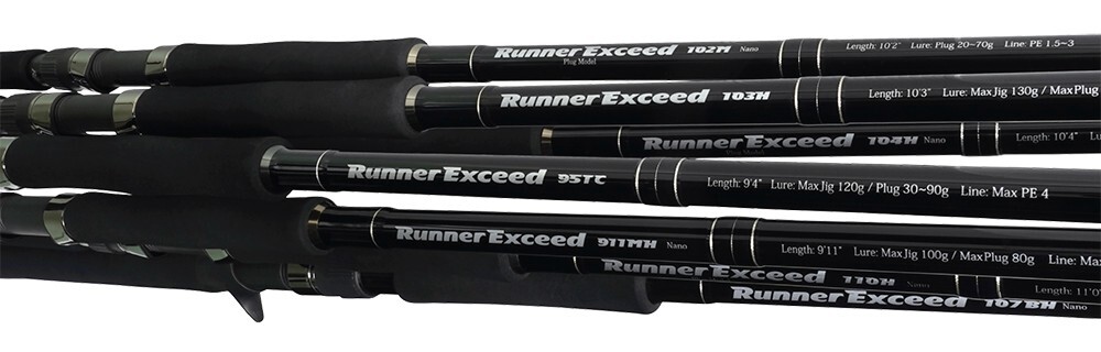 Ripple Fisher Runner Exceed 107BH Nano Bait Model Fishing Rod **US SELLER**