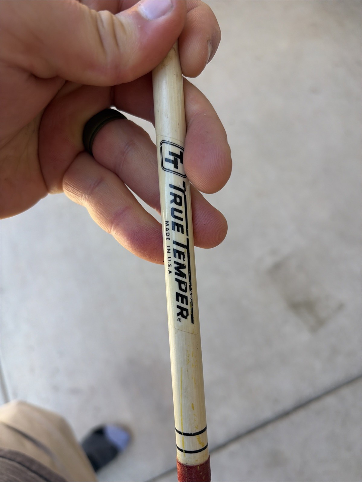 True Temper 95-35 7ft Custom Built Rod