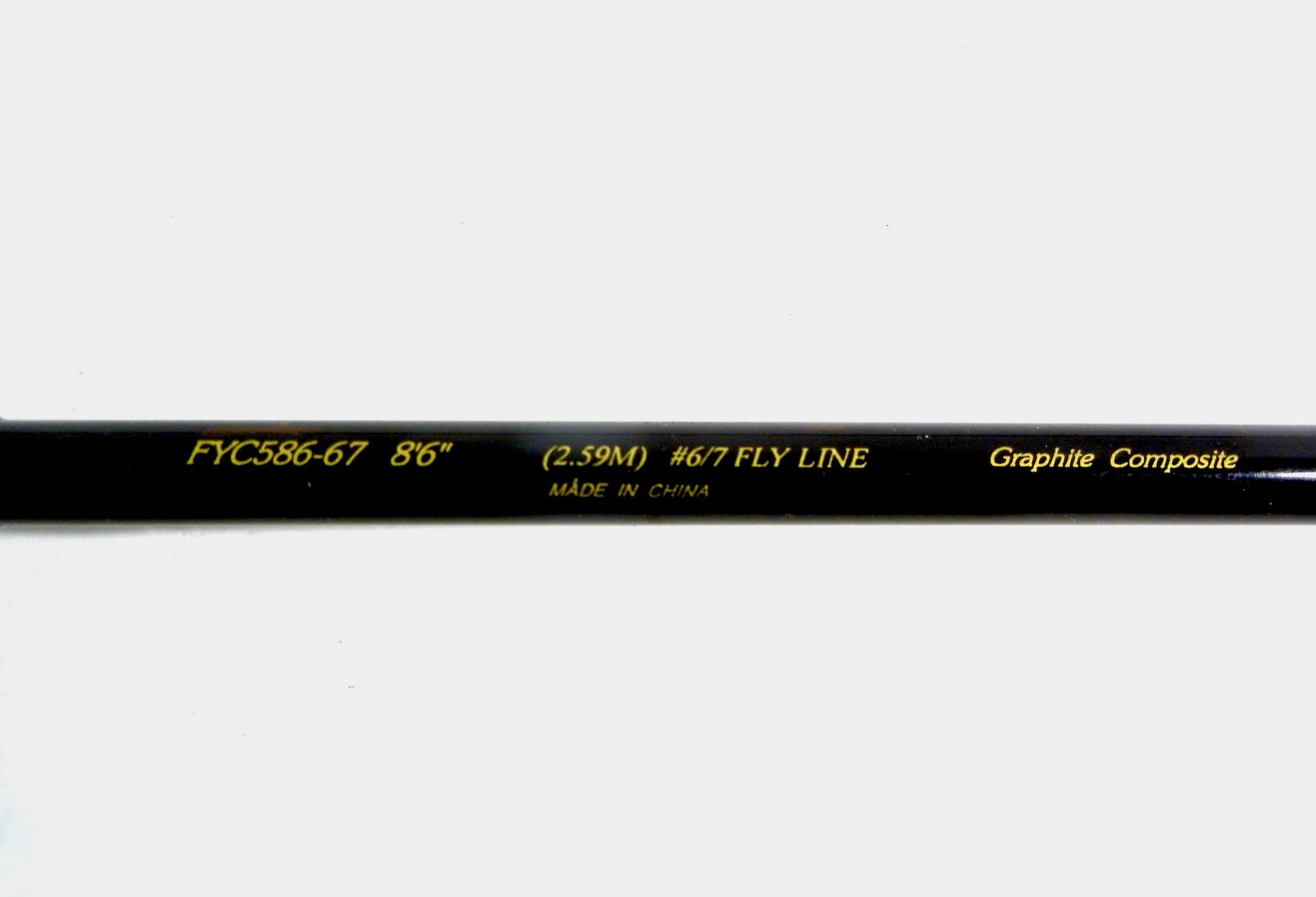 Shakespeare Alpha FYC586-67 ~ Fly Fishing Rod ~ 8’6″ ~ 2 Pc ~ Graphite ~ New