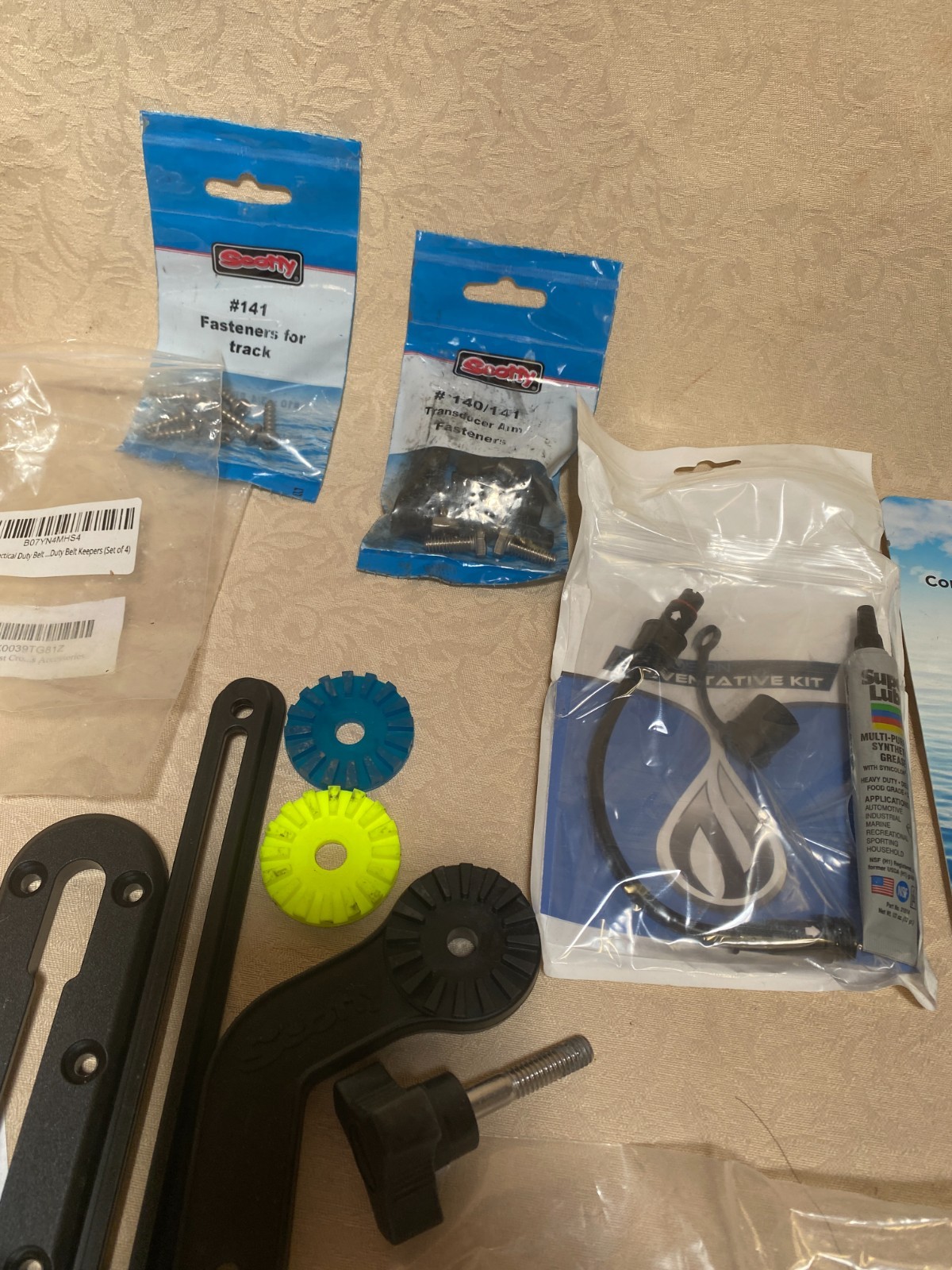 Scotty Fishing Supply Lot Downrigger Rod Holders Mounting Brackets Marine Gear