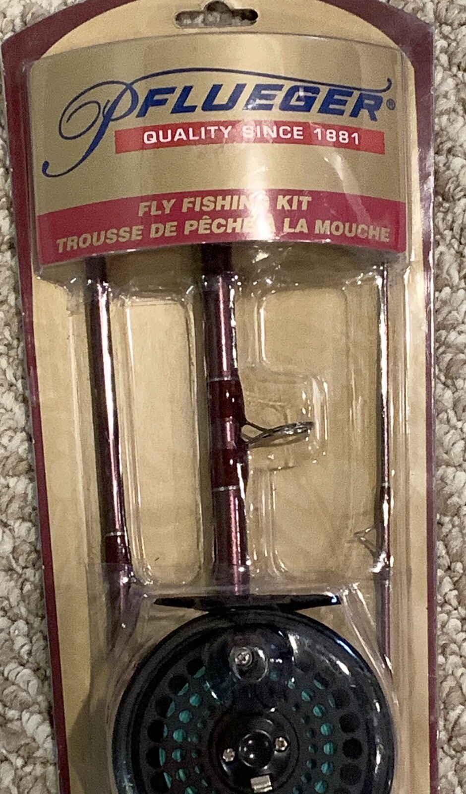 Pflueger Fly Fishing Kit 8 Ft Fly Rod Kit