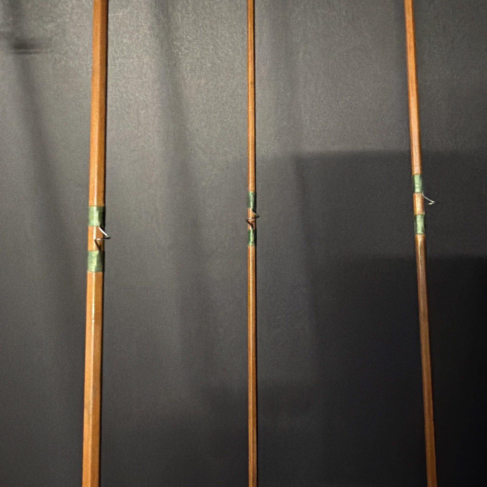 Walton Powell (BAMBOO) 9′ 1″ # 4pc 2 top Fly Fishing Rod ULTRA RARE!!!