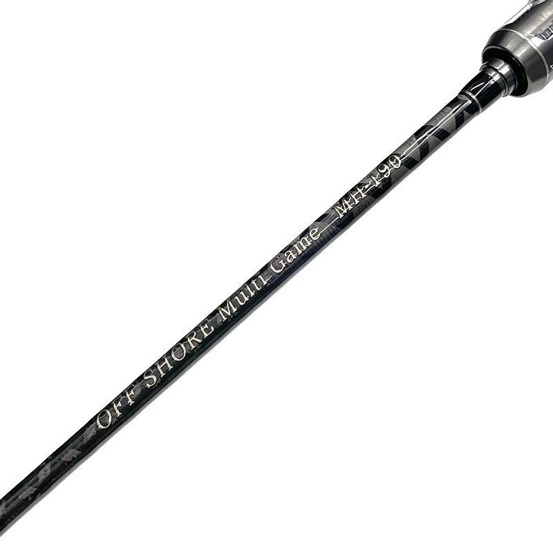 Offshore Multi-Game Fishing Rod MH-190 92% Carbon 8% Glass 1.9m Used